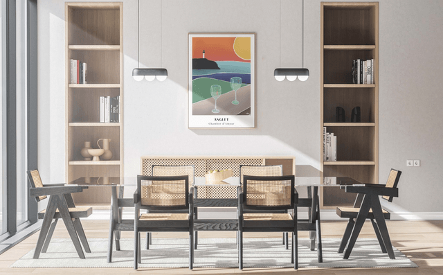 Argia I Chambre D’amour Anglet - Affiche Papier 250G