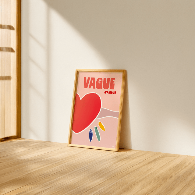 Argia I Vague d'Amour - Toile 40x60cm 