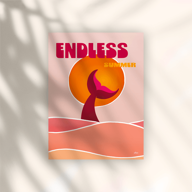 Argia I Endless Summer - Toile 50x70cm