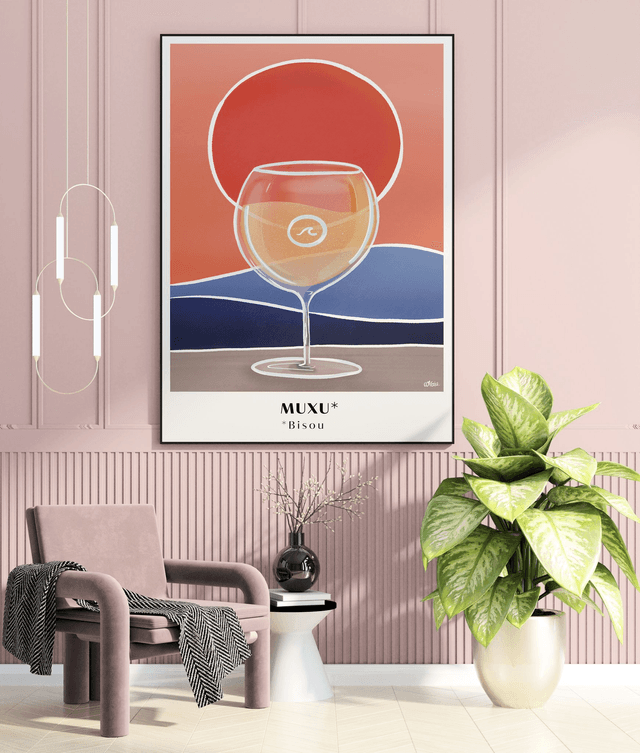Argia I Muxu Spritz&Sunset - Affiche Papier 250G