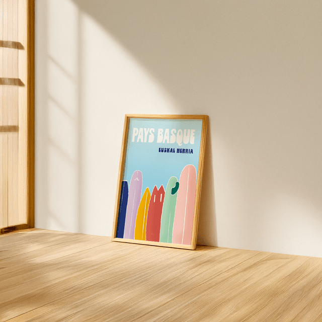 Argia I Pays Basque - Toile 50x70cm