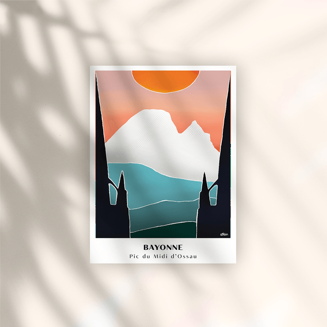 Argia I Bayonne Cathédrale - Affiche Papier 250G