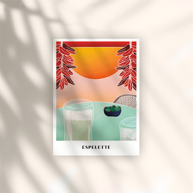 Argia I Espelette - Affiche Papier